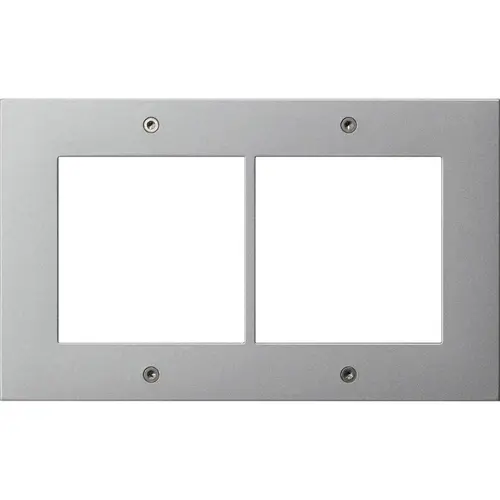 Gira 850265 dsgnafdekraam 2-voudig drst TX44 aluminium