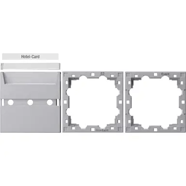 Gira 810626 afdekking hotlcrddrkcont Systeem 55 aluminium