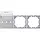 Gira 810626 afdekking hotlcrddrkcont Systeem 55 aluminium