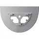 Gira 814026 voet/zuil 491-769enrg aluminium