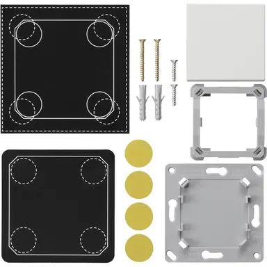 Gira 823127 enoc wandzender 1-voudig 55wit