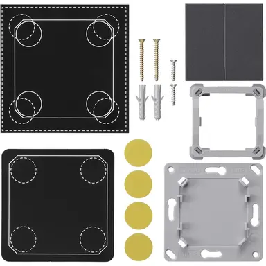 Gira 823228 enoc wandzender 2-voudig Systeem 55 antraciet