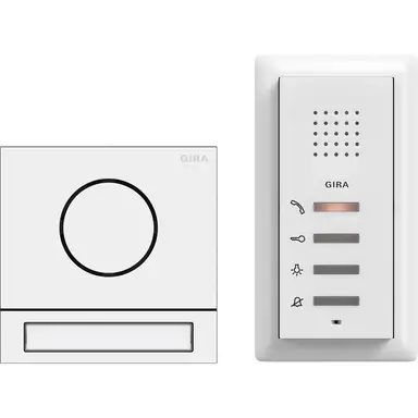 Gira 2406902 eengezwon-pkkt aud 106 wit