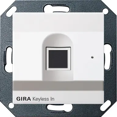 Gira 261703 keyless fingerprint Systeem 55 wit