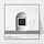 Gira 2617112 keyless fingerprint F100 wit