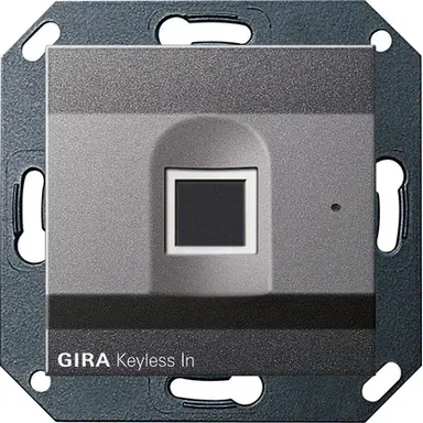 Gira 261728 keyless fingerprint Systeem 55 antraciet