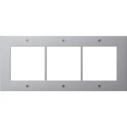 Gira 850365 dsgnafdekraam 3 drst TX44 aluminium