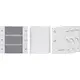 Gira 850400 wippenset 3-voudig huisst 55hld