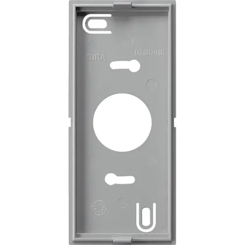 Gira 850526 montageplaat huisst ob gng55aluminium