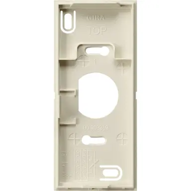 Gira 851001 montageplaat huisstvid ob 55creme