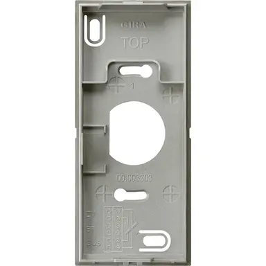 Gira 851020 montageplaat huisstvid E22edelstaal