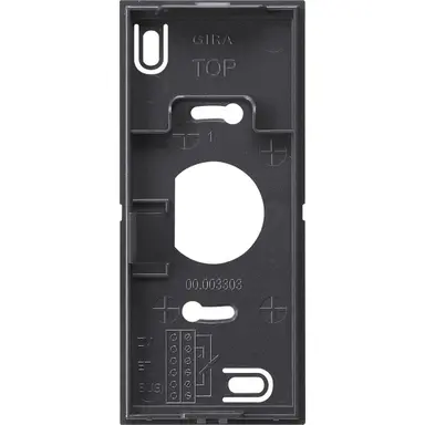 Gira 851028 montageplaat huisstvid ob 55antraciet