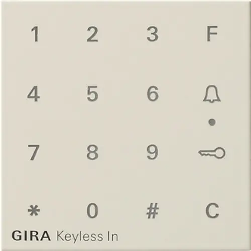 Gira 851301 opst codeklavier Systeem 55 creme