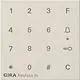Gira 851301 opst codeklavier Systeem 55 creme