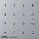 Gira 851326 op.st. codeklavier Systeem 55 aluminium