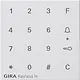 Gira 851327 opst codeklavier 55wit mat