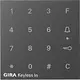 Gira 851328 opst codeklavier Systeem 55 antraciet