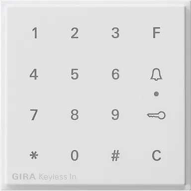 Gira 851366 opst codeklavier tx44 wit