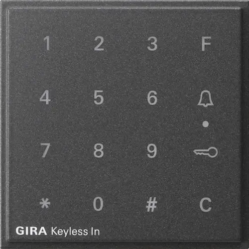 Gira 851367 opst codeklavier tx44 antraciet