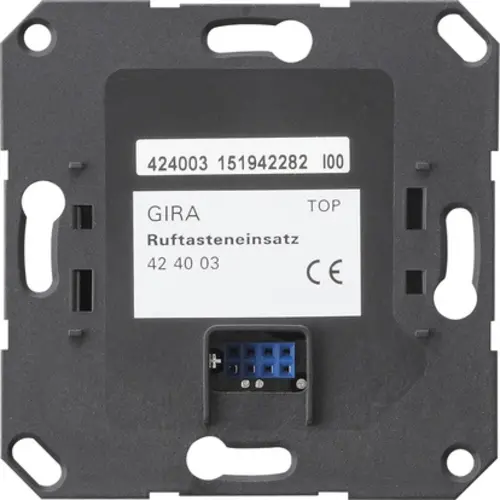 Gira 143900 inbouw basiselement belknop deurcommunicatie
