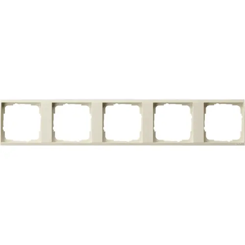 Gira 1465721 draagplaat 5-voudig event creme