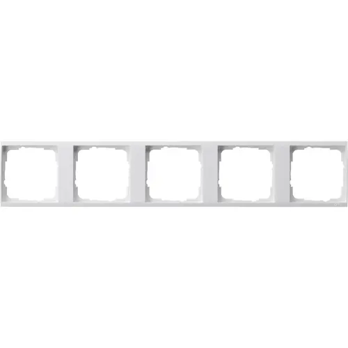 Gira 1465723 draagplaat 5-voudig event clear wit