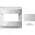 Gira 1471112 afdekking autom-sch F100 wit