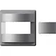 Gira 147165 afdekking automatic-schakelaar tx_44 aluminium