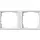 Gira 1462723 draagplaat 2-voudig event clear wit