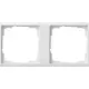 Gira 1462723 draagplaat 2-voudig event clear wit