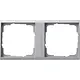 Gira 1462726 draagplaat 2-voudig event aluminium