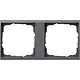 Gira 1462728 draagplaat 2-voudig event clear antraciet
