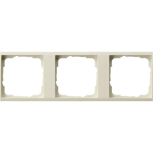 Gira 1463721 draagplaat 3-voudig event creme
