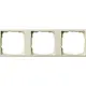 Gira 1463721 draagplaat 3-voudig event creme