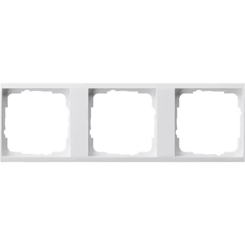 Gira 1463723 draagplaat 3-voudig event clear wit
