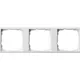 Gira 1463723 draagplaat 3-voudig event clear wit