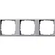 Gira 1463726 draagplaat 3-voudig event aluminium