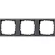 Gira 1463728 draagplaat 3-voudig event clear antraciet