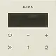 Gira 248001 reserve opzetstuk tbv inbouwradio RDS Systeem 55 creme glans