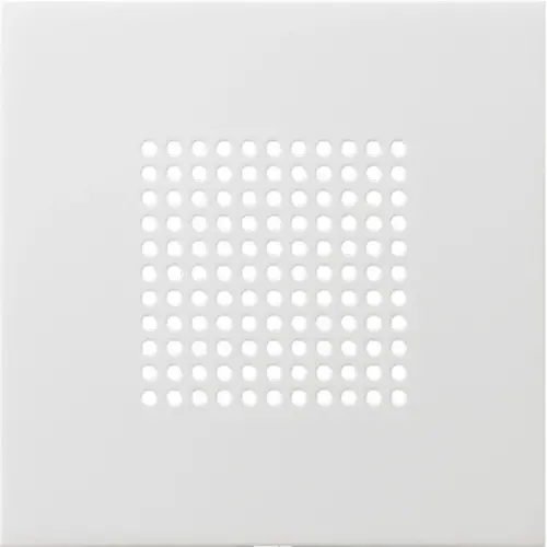 Gira 2483112 afdekking voor luidspreker F100 wit glans