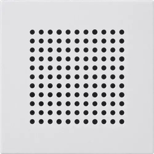 Gira 248327 afdekking voor luidspreker Systeem 55 wit mat