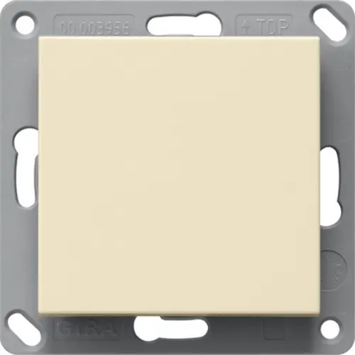Gira 242101 EnOcean draadloze wandzender 1-voudig Systeem 55 creme glans