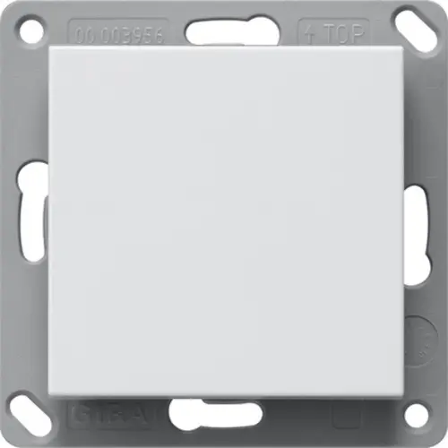 Gira 242127 EnOcean draadloze wandzender 1-voudig Systeem 55 wit mat