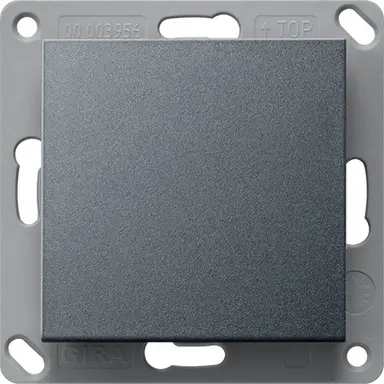 Gira 242128 EnOcean draadloze wandzender 1-voudig Systeem 55 antraciet mat