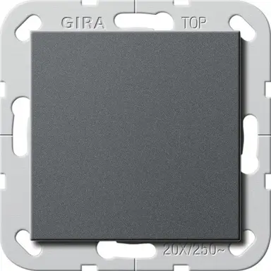 Gira 283628 schakelaar uit 20 ax Systeem 55 antraciet