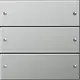 Gira 2133601 wippenset 3-voudig Tastsensor 3 edelstaal