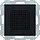 Gira 2282005 luidspreker inbouwradio Systeem 55 zwart mat