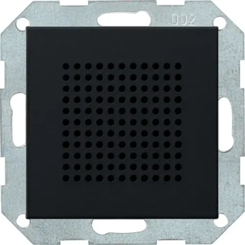 Gira 2282005 luidspreker inbouwradio Systeem 55 zwart mat