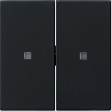 Gira 5369005 Systeem 3000 wip 2-voudig Systeem 55 zwart