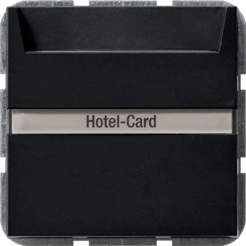 Gira 0140005 wissel drukcontact hotel tekstkader zwart